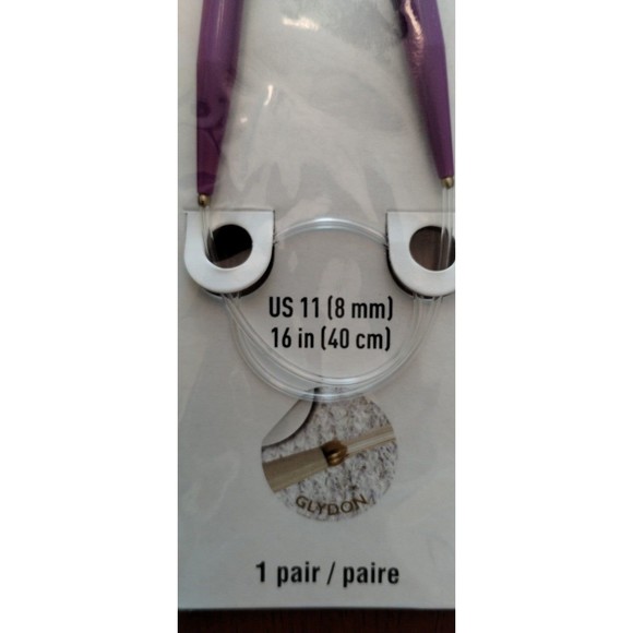 Plastic Circular Needles by Loops & Threads - 2 Sets - Picture 3 of 4